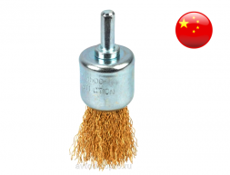 44039 Щетка зачистная для дрели торцевая D-25мм.(кисточка) АвтоДело