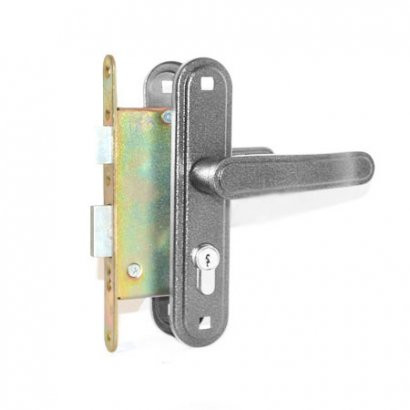 Замок врезной ЗЕНИТ ЗВ4-3.03 серебро