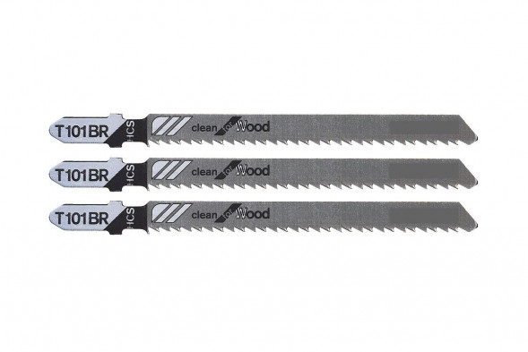 Пилочки SKOLE/КРЕОСТ T-101ВR для электролобзика (дерево, чистый рез, обратный зуб)(комплект 5шт)