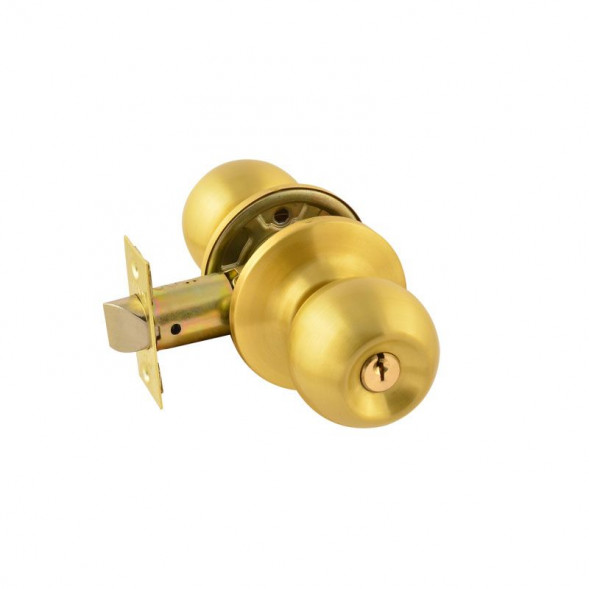 Защелка м/к (ключ/фикс.) (мат.зол.) ЗШ-01  "Нора-М"