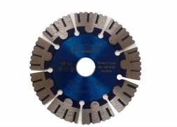 Диск алмазный сегмент 125 усиленный СИНИЙ  SKOLE
