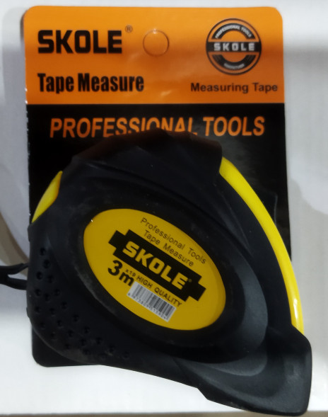 Рулетка  5х19мм SKOLE