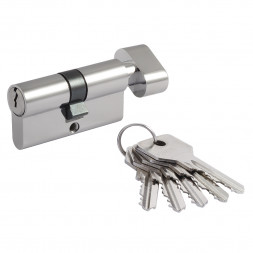 Цилиндр.мех-м STD AL ЛВ-60 (хром) (30-30) &quot;Нора-М&quot;