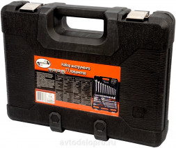 39877 Набор инструмента 77пр.1/2"DR 1/4" DR АвтоДело