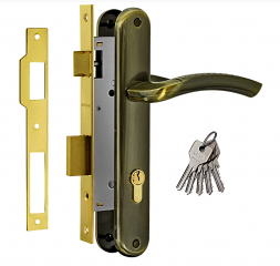 Замок врез. N96-85 К (ст.бронза)