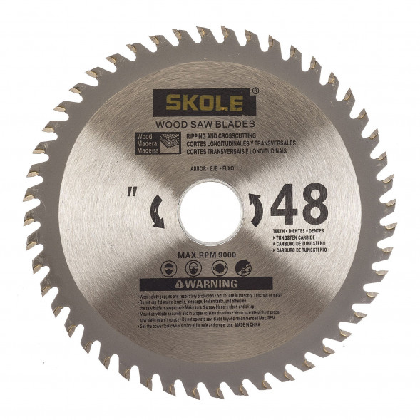 Диск пильный по дереву 180*48*22,23 SKOLE