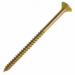 Саморез универсальный 6x200 желтый цинк потай (70 шт.)
