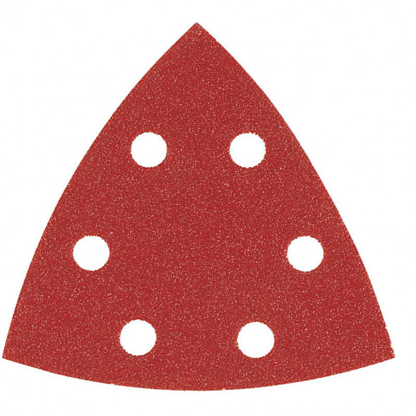 Абразивная  дельта, нажд.лист SMIRDEX 330 Duroflex, 6 отверстий  95*95*95  Р180