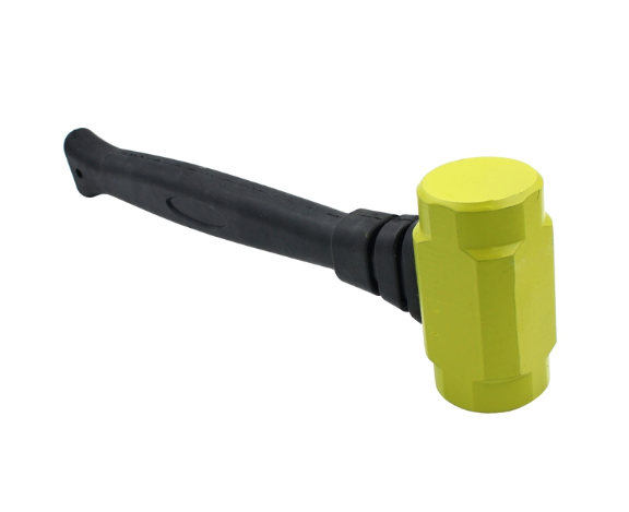 Кувалда стальная фрезерованная с рукоятью из литой маслобензостойкой резины 3 кг ON