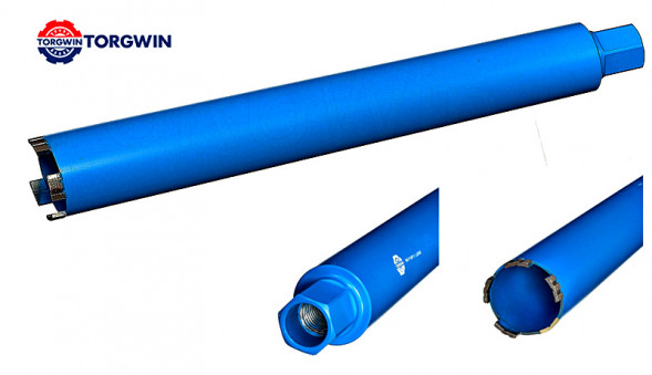 Алмазная коронка (сухой) 63*450 ВТ20*3.6*10*5T TORGWIN