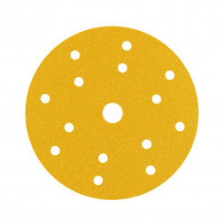 Абразивный круг SMIRDEX 820 Power Line, D=150мм, Р80 15 отверстий