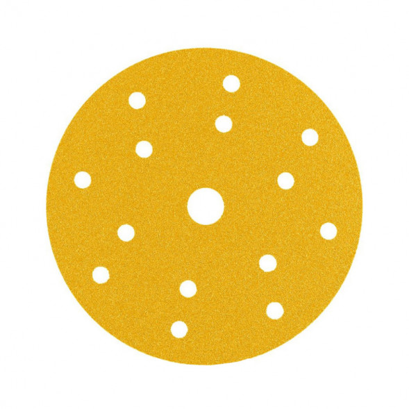 Абразивный круг SMIRDEX 820 Power Line, D=150мм, Р80 15 отверстий