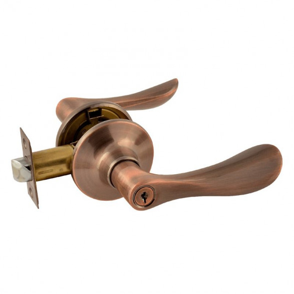 Защелка м/к (ключ/фикс.) (стар.медь) ЗВ3-01-Э  &quot;Нора-М&quot;