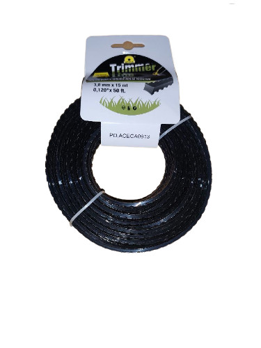 Леска для триммера квадрат зубч. 4,0мм/15м (35шт)