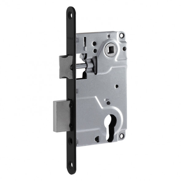 Корпус замка 25-85 мм (черный) под цилиндр