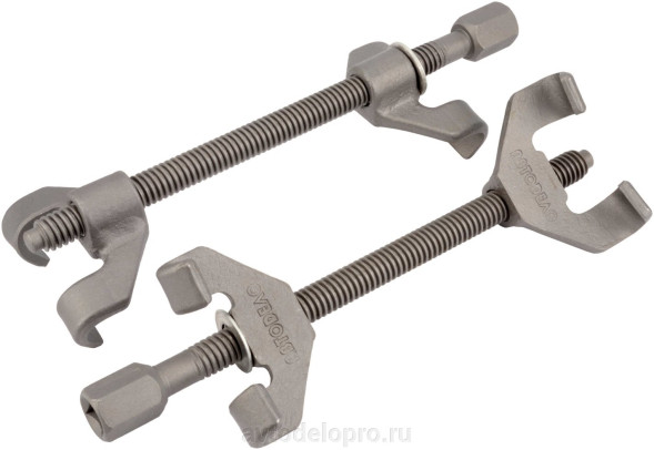 40514 Стяжки пружин 250мм (двойной скользящий крюк) АвтоДело