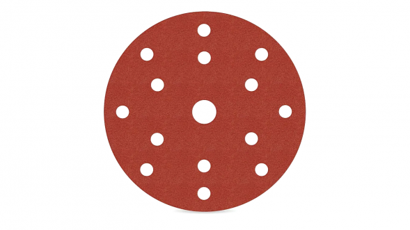 Абразивный круг IFILM Red  ISISTEM, D=150мм  P 220 15 отверстий