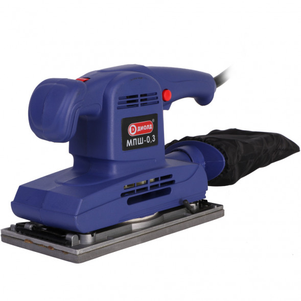 Машина ручная электрическая плоскошлифовальная 250 Вт (МПШ-0,3) "ДИОЛД"