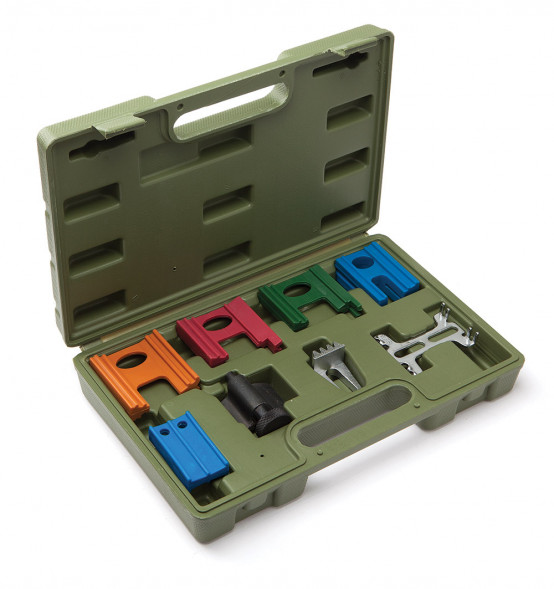 804108 Набор универсальных фиксаторов для распредвалов и маховика 8 пред.