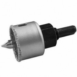 Коронка  вольфрамовая  по стеклу и кафелю 35мм СТРОНГ