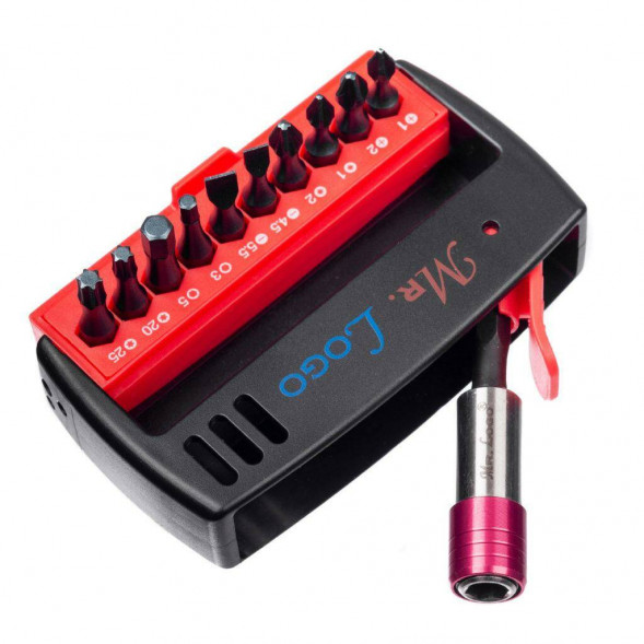 Набор торсионных бит Mr.Logo 11 предметов