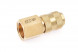 949077 Штуцер быстросъемный латунный &quot;мама&quot; (F) × &quot;мама&quot; 1/2&quot;(F)