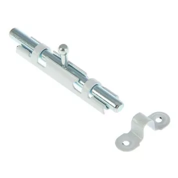 Задвижка накладная (шпингалет) ЗТ-1 (Ц.Д) белая