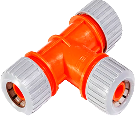 Тройник с цанговым креплением  1/2"-1/2"-1/2"  арт.23/1611 ТУР