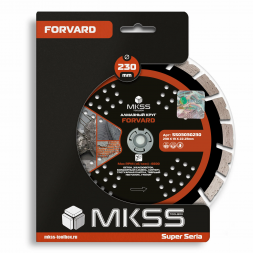 Диск алмазный по арм. бетону Forvard 230х13х22,23мм MKSS