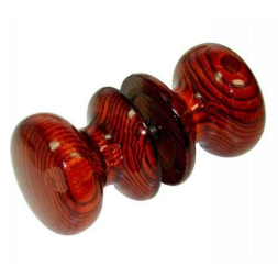 Ручка деревянная круглая Красное дерево