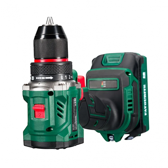 Дрель-шуруповерт акк. Li-ion, 21В, бесщеточн. DC NB21 PROMO  FAVOURITE