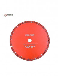 Диск алмазный вакуумного спекания 125*22,23*10 сегмент (универсальный) СТРОНГ