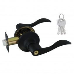 Защелка м/к (ключ/фикс.) ЗВ1-01 ISPARUS (черный)  НОРА-М