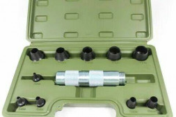 376511 Набор просечек со сменными насадками 11 предм.(,3,4,6,8,10,12,14,16,18,20мм) в кейсе (5шт)