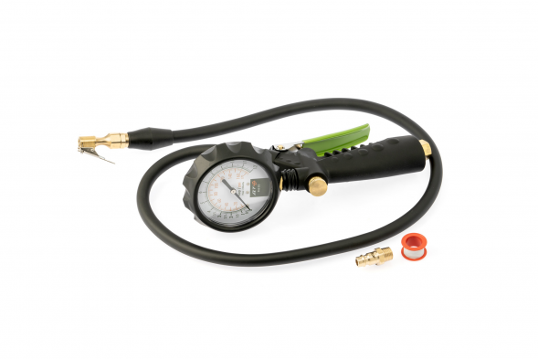 945012 Пистолет с эргономичным корпусом для подкачки шин 0-12 бар