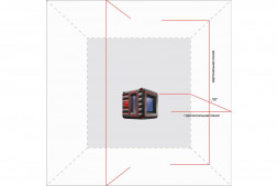 Лазерный уровень ADA Cube 3D Basic Edition (построитель, батарея,инструкция)