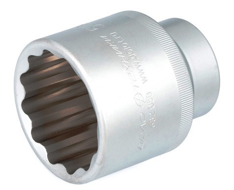 632060 Головка 12-ти гранная х 60мм 3/4&quot; (2шт)