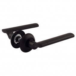 Ручка дверная 103А AL (черная)