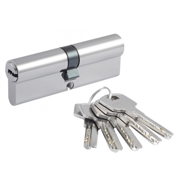 Цилиндр.мех-м STD AL ЛП-90 (хром) (45-45) &quot;Нора-М&quot;