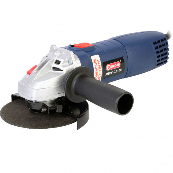 Машина шлифовальная угловая 800 Вт, диаметр круга 125мм (МШУ-0,8-02) "ДИОЛД"