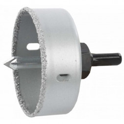 Коронка  вольфрамовая  по стеклу и кафелю 68мм СТРОНГ