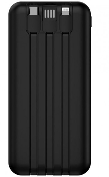 Внешний аккумулятор Power bank LFP 20000 с беспроводной зарядкой "Энергия"
