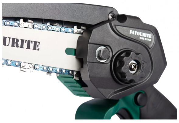 Цепная пила аккумуляторная 21В, 2/4Ач OBS 21 TG6 FAVOURITE