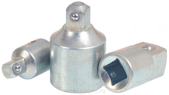 39755 Переход в наборе1/2&quot;F&gt;-&gt;3/8&quot;M 1/2&quot;F&gt;-&gt;3/4&quot;M 3/4&quot;F&gt;-&gt;1/2&quot;M АвтоДело
