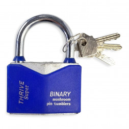 Замок навесной &quot;X-PERT&quot;/MAXIMUS BANARI, (цветной) 70мм (6шт)