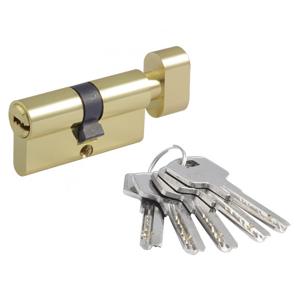 Цилиндр.мех-м STD AL ЛПВ-60 (золото) (30-30) &quot;Нора-М&quot;