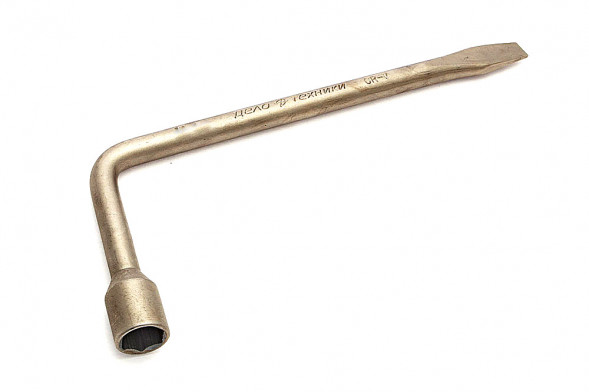 530021 Ключ баллонный кованый L-образный 21х325мм (10шт)