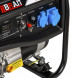 Генератор бензиновый GB-4000S PRO (3,5кВт/3.0кВт)  руч. запуск BRAIT