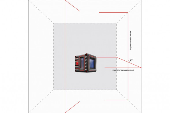 Лазерный уровень  ADA Cube 3D Ultimate Edition (построитель, батарея,кейс)