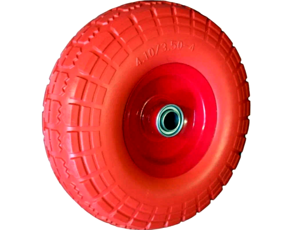 Колесо для тачки пенополиуретановое (350*70*20мм),PU 3,25/3,00*80 D 20